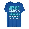 Vorsicht verrückte Mutter lustiger Spruch Mutter Mama T-Shirt