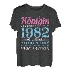 Vintage 40ter 40 Königin Geboren 1982 40. Geburtstag Frau T-Shirt