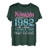 Vintage 40ter 40 Königin Geboren 1982 40. Geburtstag Frau T-Shirt