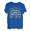 LKW-Fahrerin Hexen Besen Spruch Berufskraftfahrerin Trucker T-Shirt
