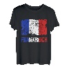 Flagge Frankreich Fahne Franzosen Urlaub T-Shirt