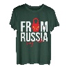 From Russia Matrjoschka Russland Russisch Geschenk T-Shirt