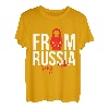 From Russia Matrjoschka Russland Russisch Geschenk T-Shirt