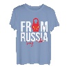 From Russia Matrjoschka Russland Russisch Geschenk T-Shirt