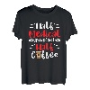Halb Arzthelferin Halb Kaffee T-Shirt