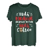 Halb Arzthelferin Halb Kaffee T-Shirt