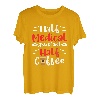 Halb Arzthelferin Halb Kaffee T-Shirt