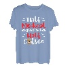 Halb Arzthelferin Halb Kaffee T-Shirt