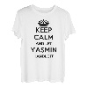 Keep Calm Handle It - Personalisierter Vorname lustiger Yasmin T-Shirt