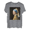 Girl With A Pearl Earring T-Shirt, Vermeer Tee, Vermeer Girl T-Shirt