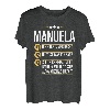 Manuela Vorname Geschenk-Idee Geburtstag Namensgeschenk T-Shirt