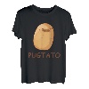 Süßes Mops-Kartoffelhemd | Lustiger Hund Kartoffel PUGTATO T-Shirt