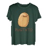 Süßes Mops-Kartoffelhemd | Lustiger Hund Kartoffel PUGTATO T-Shirt