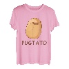 Süßes Mops-Kartoffelhemd | Lustiger Hund Kartoffel PUGTATO T-Shirt