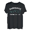 Lustiges Radiologie-Skelett Geschenk Röntgentechniker T-Shirt