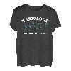 Lustiges Radiologie-Skelett Geschenk Röntgentechniker T-Shirt