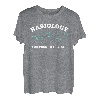Lustiges Radiologie-Skelett Geschenk Röntgentechniker T-Shirt