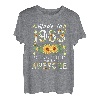 Frauen Muttertag 60 Geburtstag Sonnenblume Best of 1963 T-Shirt