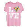 Autismus-Bewusstseins-Monat Liebe Inklusive Unterstützung Akzeptanz T-Shirt