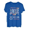 Januar Flower Made In 1973 50 Years Of Being Awesome T-Shirt