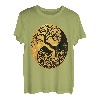 Baum des Lebens | Yin-Yang-Symbol T-Shirt
