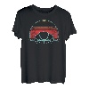 Croissant Retro Vintage 80er Jahre Stil Geschenk T-Shirt