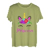 Mutter Und Tochter Partnerlook Einhorn Princess Partner T-Shirt