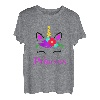 Mutter Und Tochter Partnerlook Einhorn Princess Partner T-Shirt