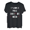 Mike Ich liebe meine Mutter Süßer persönlicher Muttertag T-Shirt