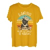 Vintage Retro Cat Baking Because Murder Is Wrong T-Shirt T-Shirt
