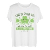 L&D Clover Co. Lustiger St. Patrick's Day Arbeit und Lieferung T-Shirt