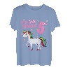 Kinder Ich Bin Schon 5 Jahre Einhorn Mädchen 5 Geburtstag Einhorn T-Shirt