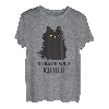 Schwarze Katzenhemden für Jungen - lustige Katze zeigen Sie mir Ihre Kätzchen T-Shirt