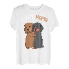 Dackel Mama Dachshund Hundehalterin Damen T-Shirt