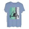 Mädchen Green Aerialist Distressed Amor Loves Inspirational T-Shirt