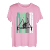 Mädchen Green Aerialist Distressed Amor Loves Inspirational T-Shirt