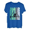 Mädchen Green Aerialist Distressed Amor Loves Inspirational T-Shirt