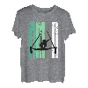 Mädchen Green Aerialist Distressed Amor Loves Inspirational T-Shirt