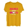 Damen Mama 2021 Loading Werdende Mutter Schwangerschaft T-Shirt