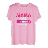 Damen Mama 2021 Loading Werdende Mutter Schwangerschaft T-Shirt