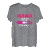 Damen Mama 2021 Loading Werdende Mutter Schwangerschaft T-Shirt