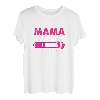 Damen Mama 2021 Loading Werdende Mutter Schwangerschaft T-Shirt