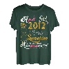 April Girl 2012 Sonnenblumen Schmetterlinge 10. Geburtstag T-Shirt