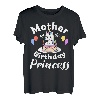 Mutter der Geburtstagsprinzessin Mädchen Einhorn Geburtstag T-Shirt