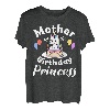 Mutter der Geburtstagsprinzessin Mädchen Einhorn Geburtstag T-Shirt