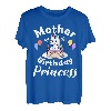 Mutter der Geburtstagsprinzessin Mädchen Einhorn Geburtstag T-Shirt
