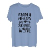 Damen Mama Needs Some Wine - Lustig Wein Muttertag Geschenk T-Shirt