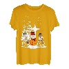 Frohe Weihnachten Schneemann Weihnachtsschlafanzüge Familie T-Shirt
