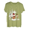 Frohe Weihnachten Schneemann Weihnachtsschlafanzüge Familie T-Shirt
