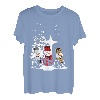 Frohe Weihnachten Schneemann Weihnachtsschlafanzüge Familie T-Shirt